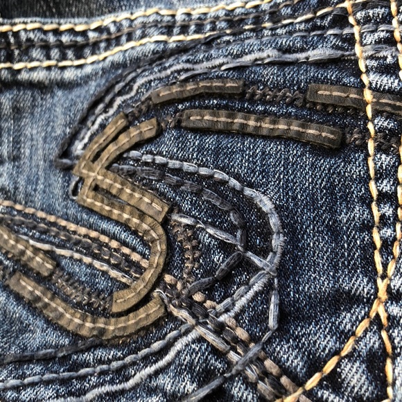 Silver Jeans Blue Suki Capri Jeans Size 28 - Picture 13 of 14